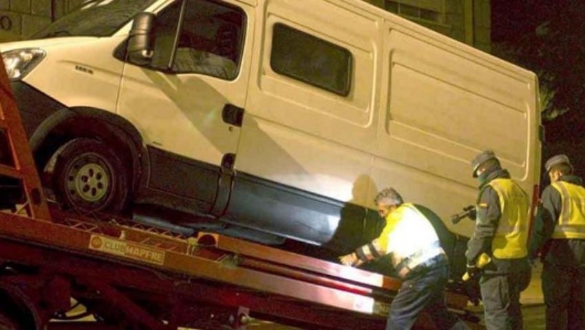 9 de enero. La Guardia Civil intercepta una furgoneta de ETA con explosivos en Bermillo de Sayago (Zamora)