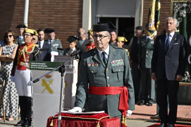 El director general preside la toma de posesión del nuevo jefe de la Guardia Civil en Castilla y León