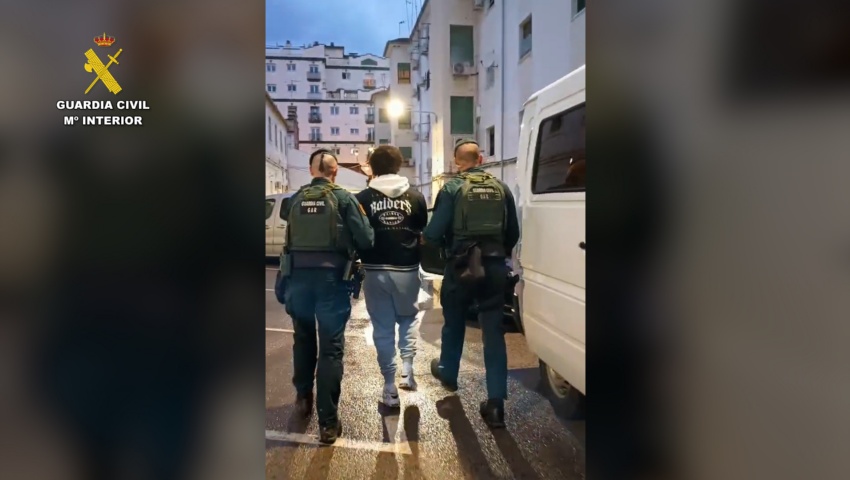 Detenido un presunto yihadista en Córdoba en una operación conjunta de Guardia Civil y autoridades marroquíes